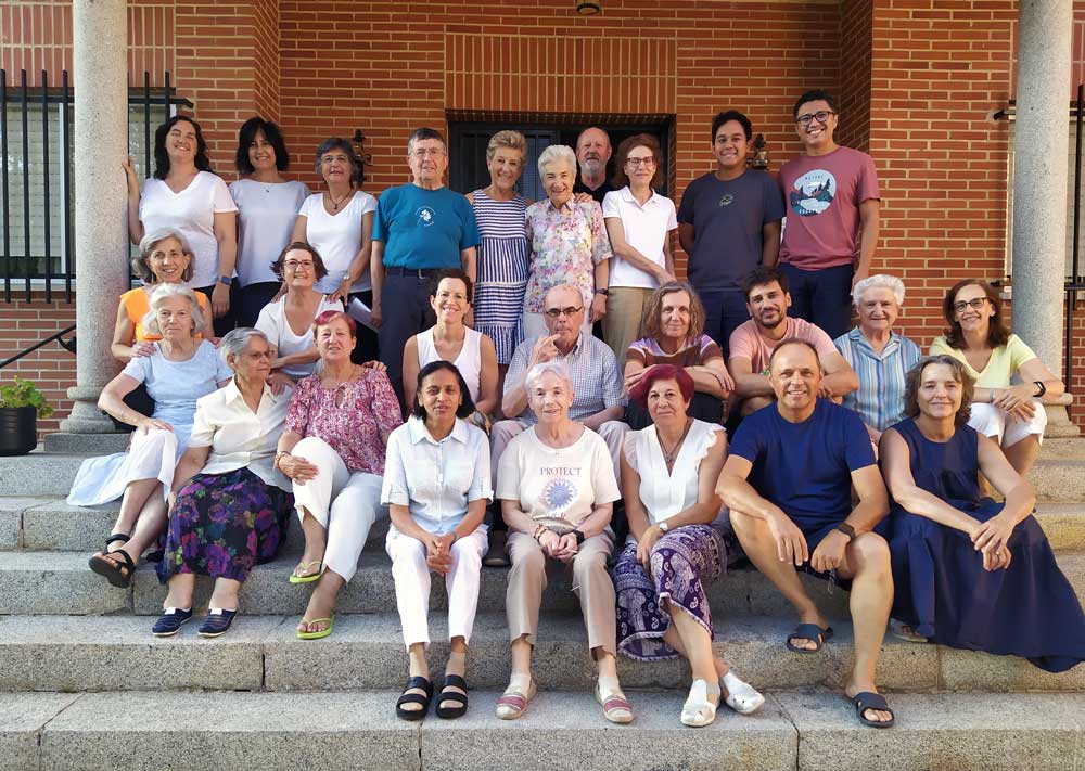 Conclusión de los Ejercicios de Silencio Contemplativo del mes de agosto