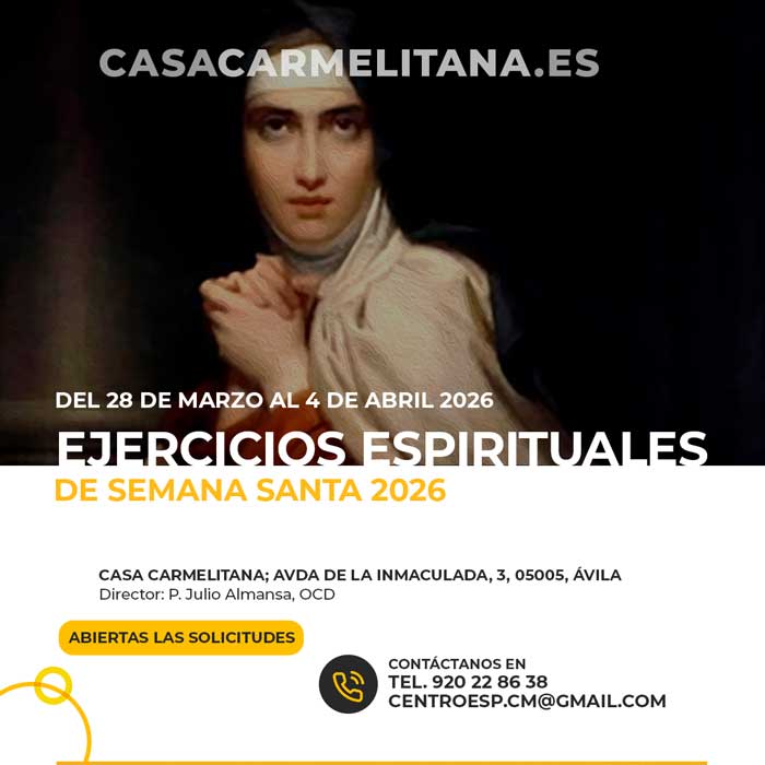 Ejercicios Espirituales de Semana Santa 2026 Ejercicios Espirituales de Semana Santa 2026