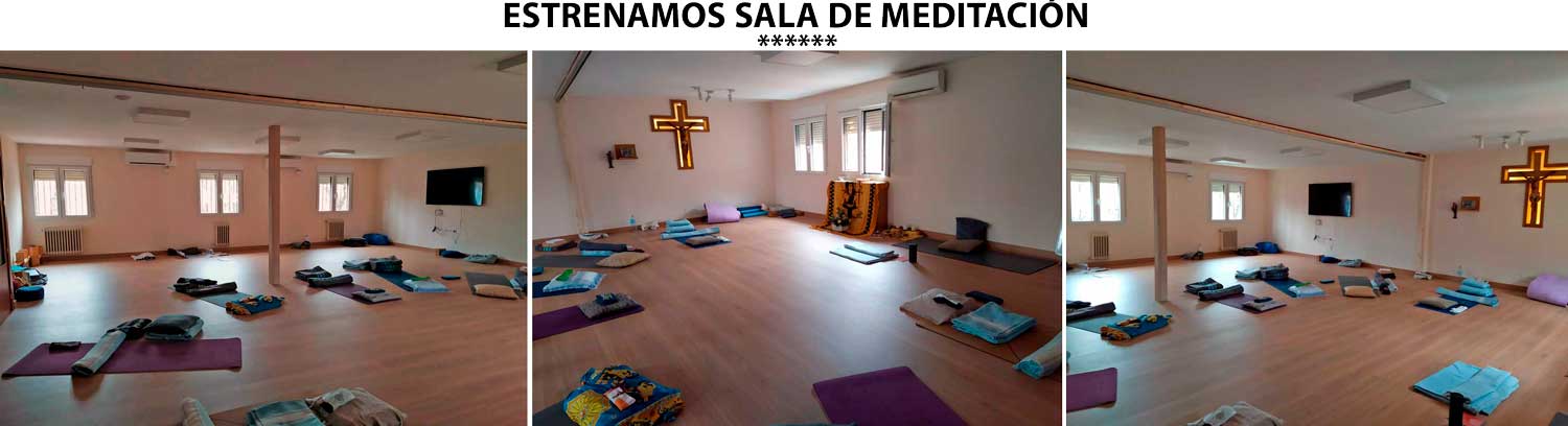 estrenamos sala de meditación