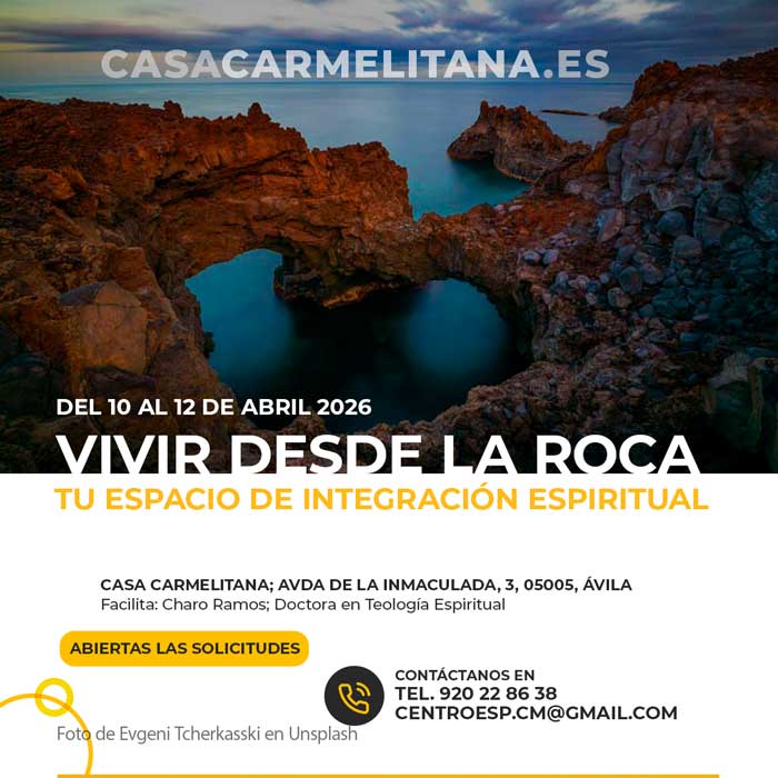 Vivir desde la roca Del 10 al 12 de abril 2026