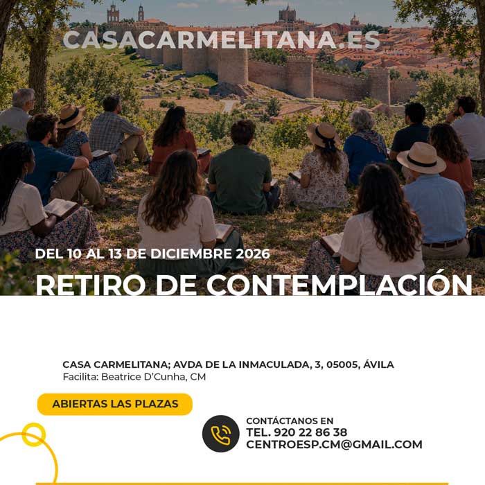 Retiro de Contemplación, DICIEMBRE 2026
